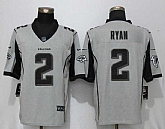 Nike Atlanta Falcons #2 Matt Ryan Gray Gridiron II Limited Stitched Jersey,baseball caps,new era cap wholesale,wholesale hats